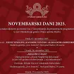 JU Muzeji i galerije Budve obilježavaju „Novembarske dane 2025“ bogatim kulturnim programom