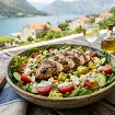Osvježavajuća ljetnja obrok-salata sa piletinom