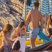 Spajić na plaži Svetog Stefana, mještani, građani i turisti iza ograde