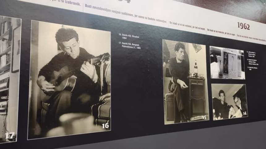 Detalji iz postavke Danilo Kiš/Foto: Bokanews